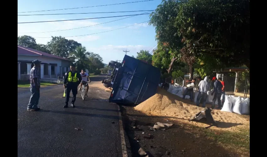 Accidente de tránsito en Veraguas. 