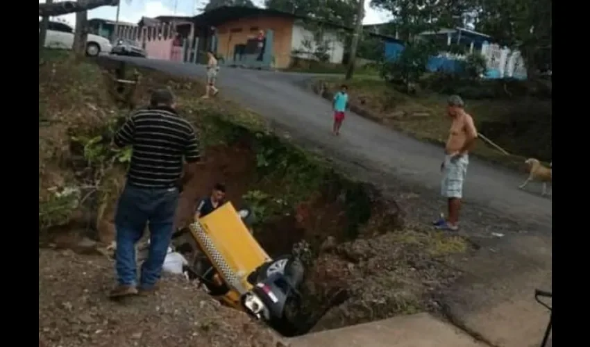 Accidente de tránsito en Arraiján.