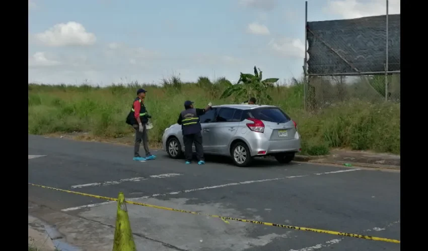 Automóvil encontrado en Panamá Oeste.  