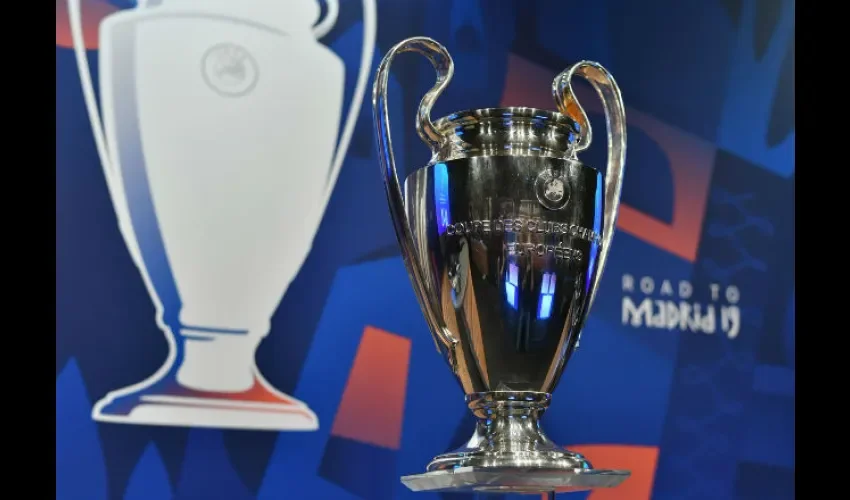 Foto ilustrativa de la orejona de la Champions League. Cortesía 