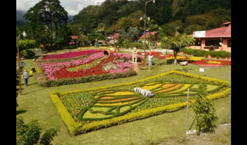 Foto ilustrativa de la feria de las Flores en Boquete.