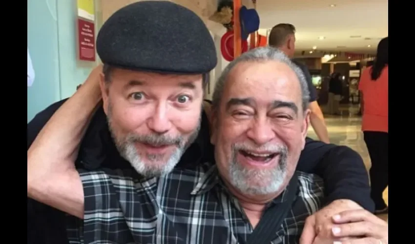 Rubén Blades y Andy Montañez.