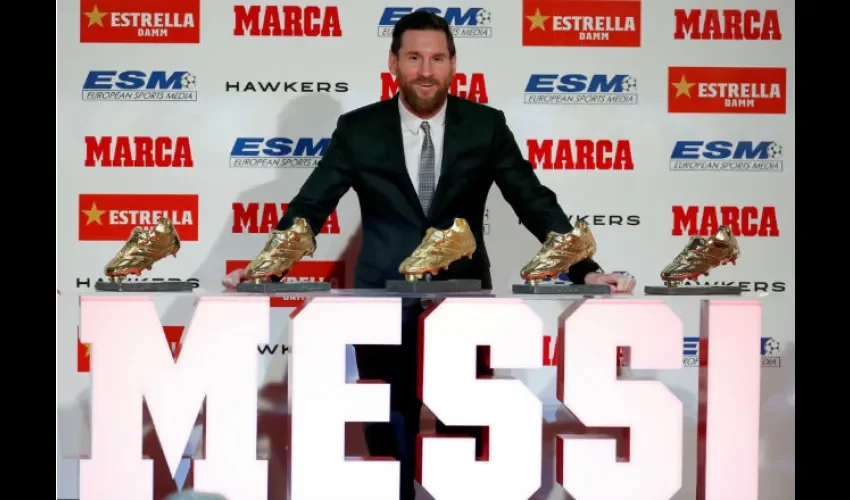 El jugador estrella Lionel Messi. Foto:EFE