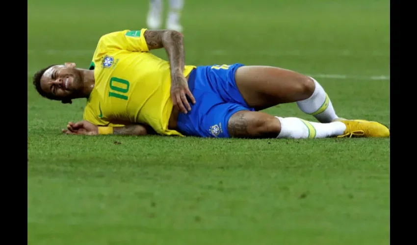 El jugador brasileño Neymar. Foto: EFE