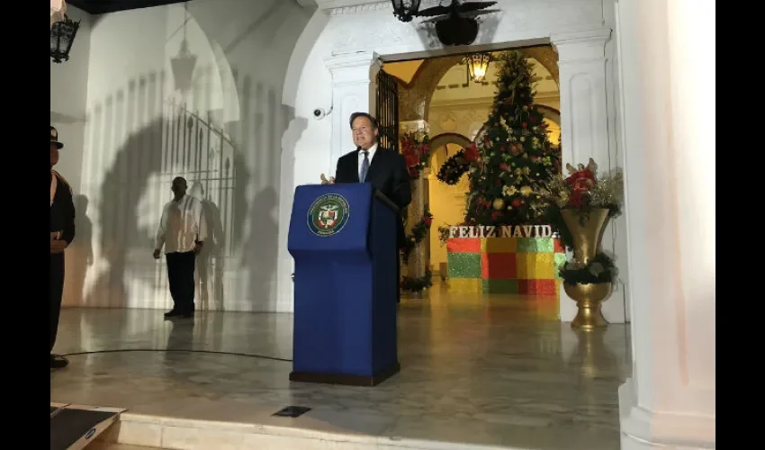 Presidente Juan Carlos Varela. Foto: Cortesía