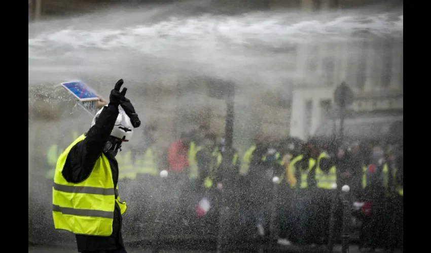 Protestas en Francia. 