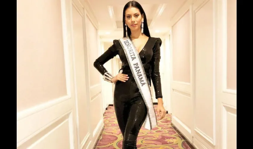 Atuendo de la primera cena en Miss Universo. Foto: Instagram 