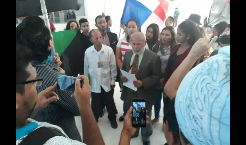 Los estudiantes de la Universidad de Panamá han estado impulsando esta iniciativa con mucho énfasis. Foto: Cortesía