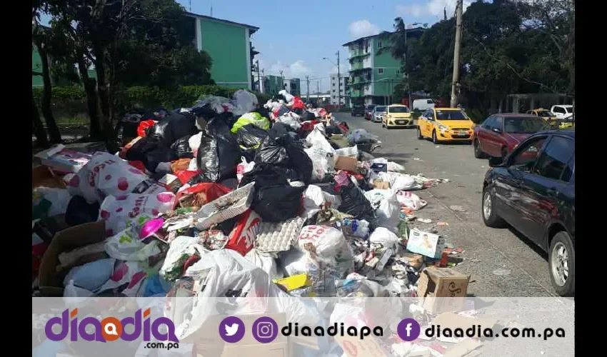 La AAUD trabaja en la recolección de la basura en los puntos conflictivos de la ciudad de Panamá. Foto: Jesús Simmons