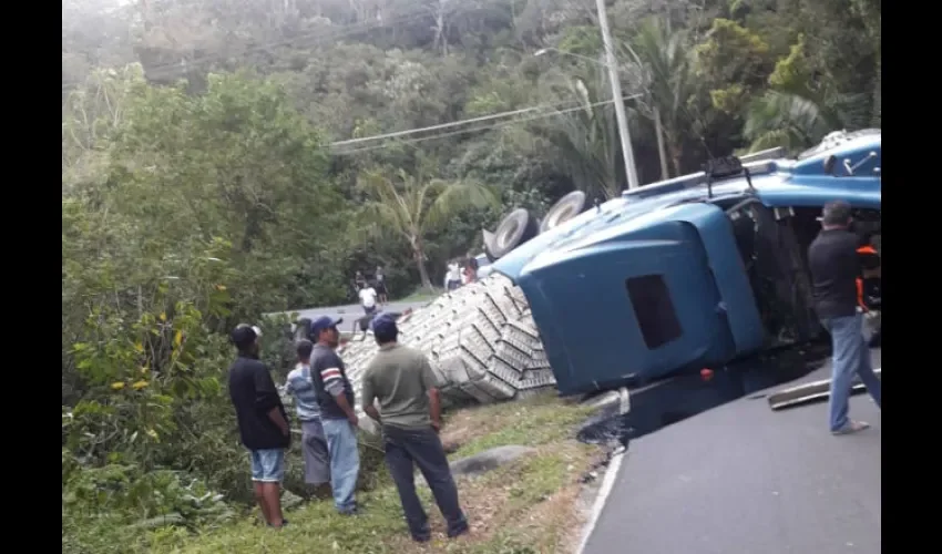 Accidente de tránsito en Coclé. 