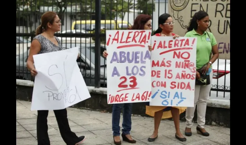 La educación sexual en panamá ha sido causa de muchas protestas. Foto: Archivo