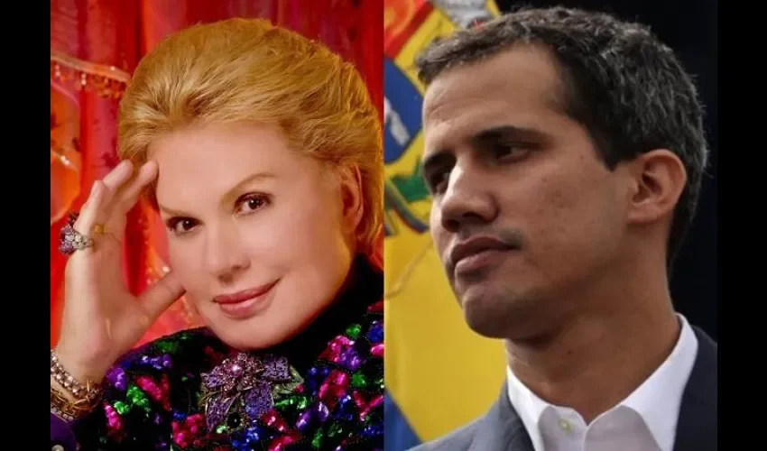 Walter Mercado y Juan Guiadó. 