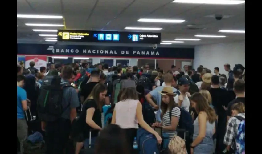 Peregrinos llegan a Panamá para la Jornada Mundial de la Juventud. 