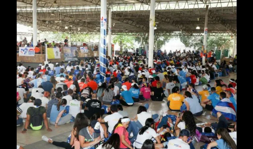 Jóvenes llenos de hambre cristiana. Foto: Yanelis Domínguez