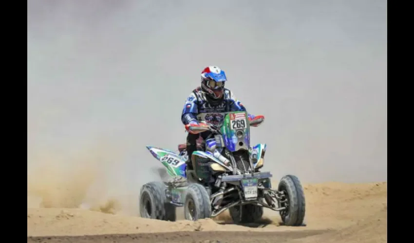 Luis Barahona era uno de los competidores chilenos en el Rally Dakar 2019.  DAKAR.COM