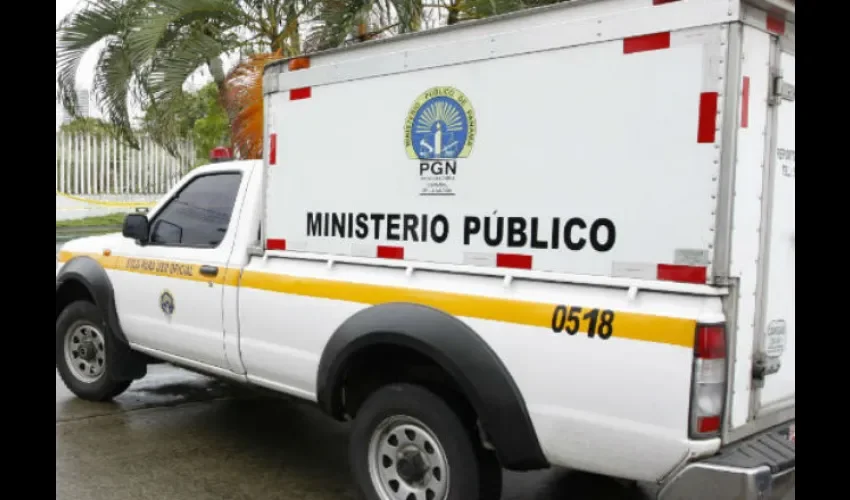 Foto ilustrativa de un carro del Ministerio Público. 