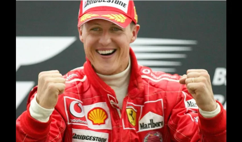 El piloto Michael Schumacher.