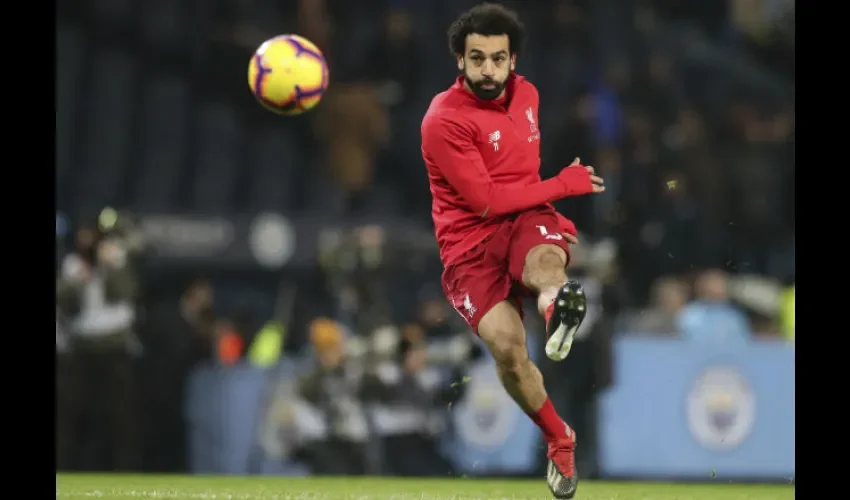El jugador Mohamed Salah. Foto: AP