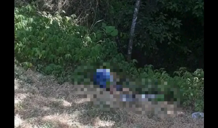 Encuentran cadáver en la Autopista Panamá-Colón. 