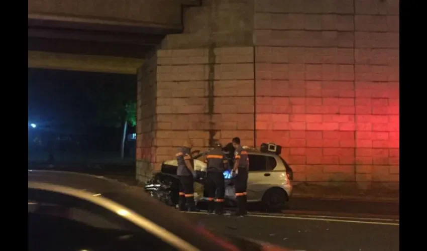 Foto ilustrativa del área del accidente. Cortesía: @traficocpanama