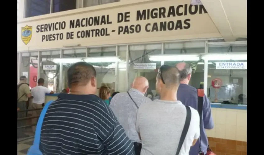 Puesto de Migración en Paso Canoas. Foto: Epasa