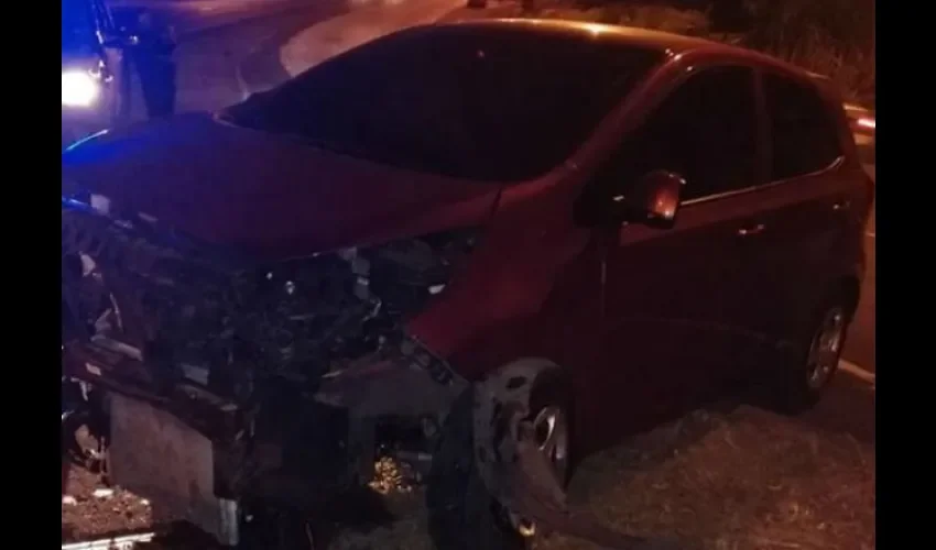 Accidente de tránsito en Nuevo Arraiján. 