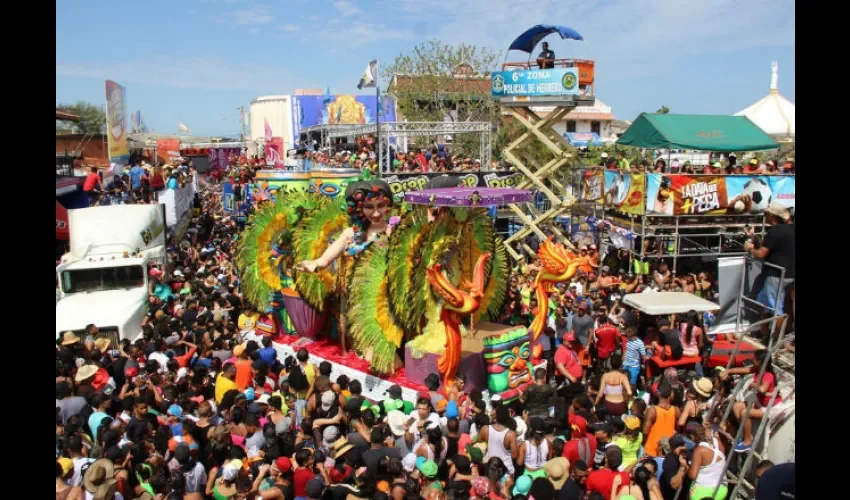 Parte de las actividades que se realizan durante los Carnavales. 