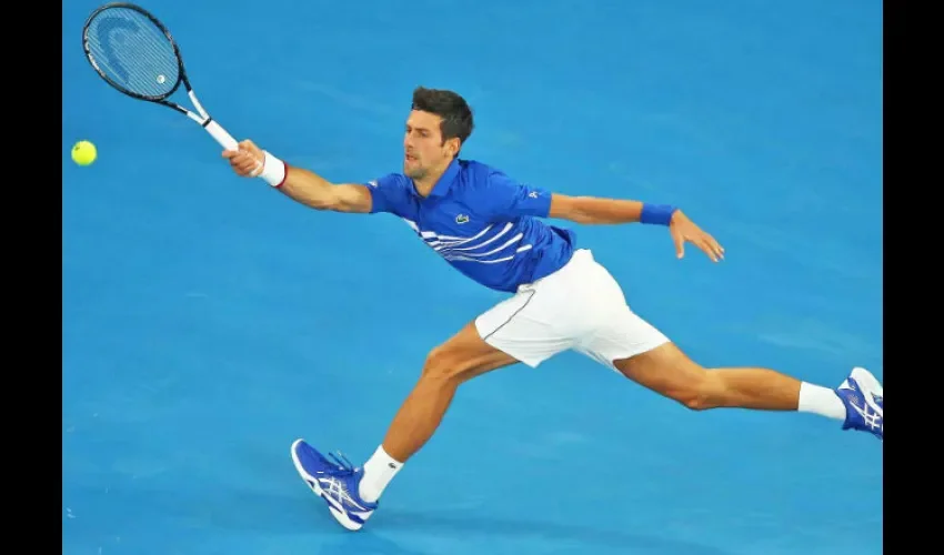Novak Djokovic durante una ronda decisiva. 