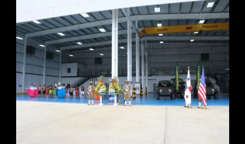 El hangar está en la provincia de Darién. Foto: Cortesía