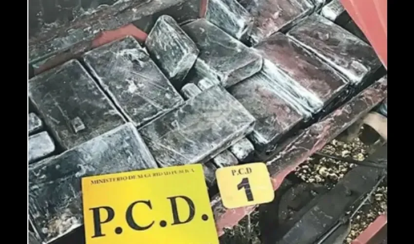 Las autoridades de este país no descartan que este cargamento de cocaína mantenga algún tipo de vínculo con ciudadanos panameños.