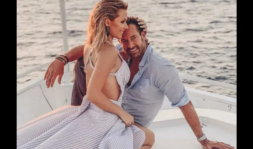 Irina Baeva y Gabriel Soto.