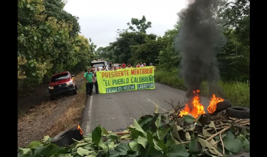 Protesta contra anteproyecto de ley 281 en Veraguas. 