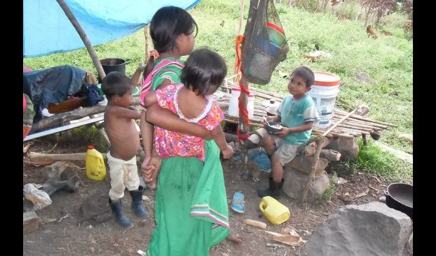 La comarca Nägbe Buglé es donde más niños y niñas pobres hay en Panamá. Foto: Archivo