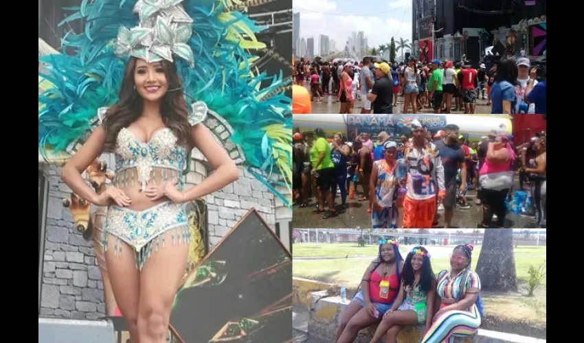 Cientos de panameños y extranjeros llegaron a la Cinta Costera a gozar el Carnaval. Fotos: Yanelis Domínguez