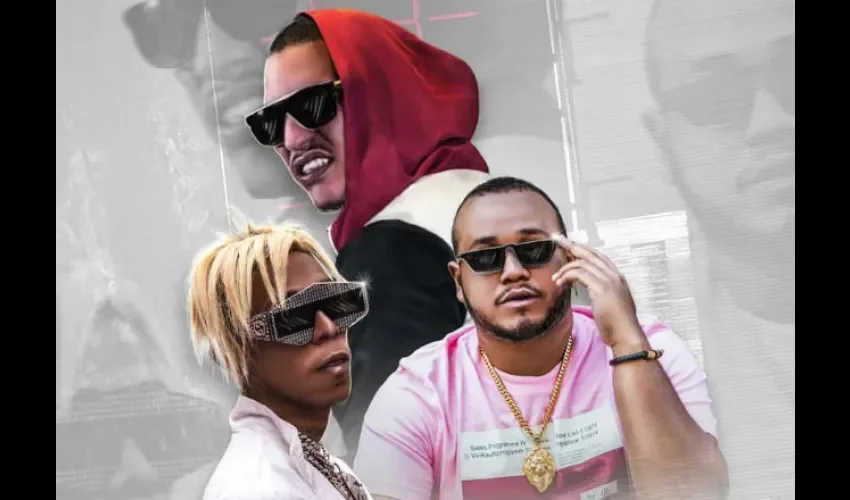Kenny Man, Lalo Ebratt y Yera.