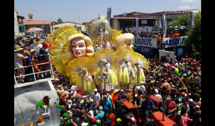 'La Muñeca' en Domingo de Carnaval. Foto: Jesús Simmons