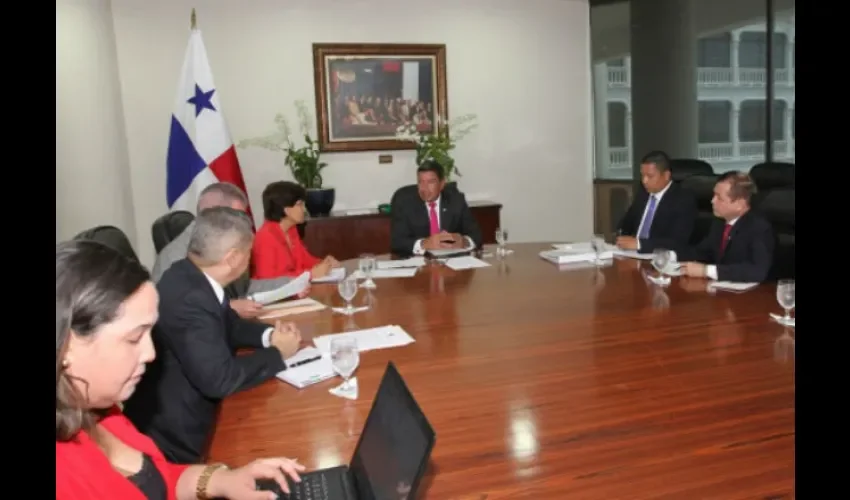 Foto ilustrativa de los representantes panameños. 