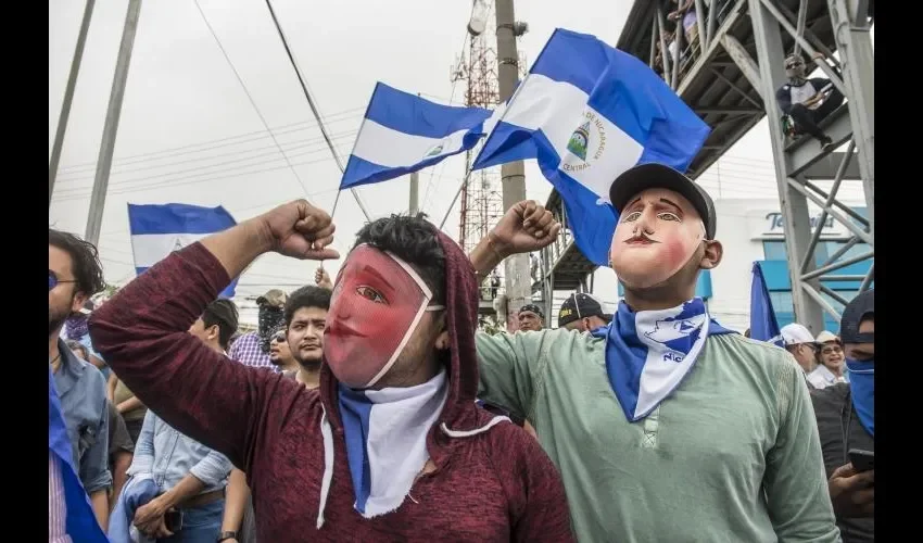 Las manifestaciones no han cesado en Nicaragua.  Foto: Wilih Narváez