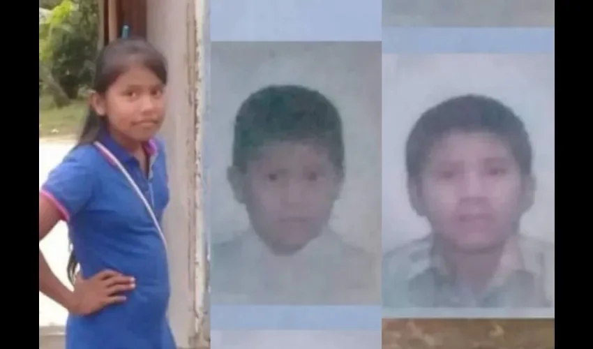 Foto ilustrativa de los niños desaparecidos. 