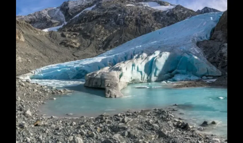 Foto ilustrativa de los glaciares. 