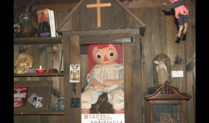 La famosa muñeca diabólica Annabelle. Foto: Archivo