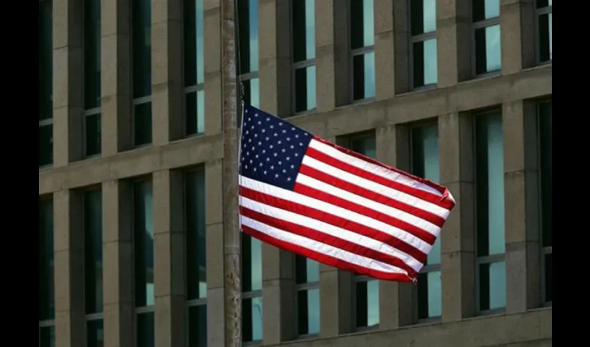 Foto ilustrativa de la bandera de Estados Unidos. 
