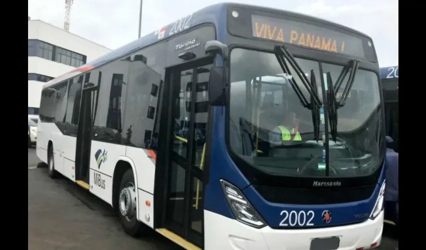 Foto ilustrativa de una unidad de bus. 