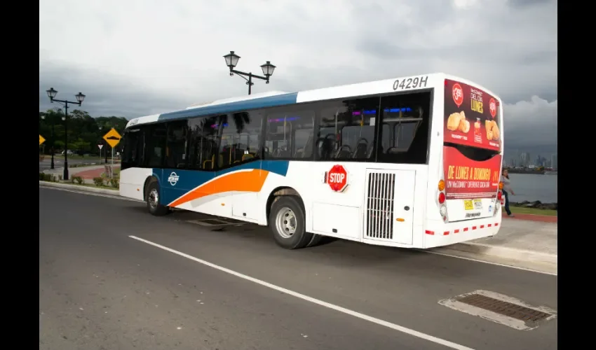 Foto ilustrativa de una unidad de transporte. 