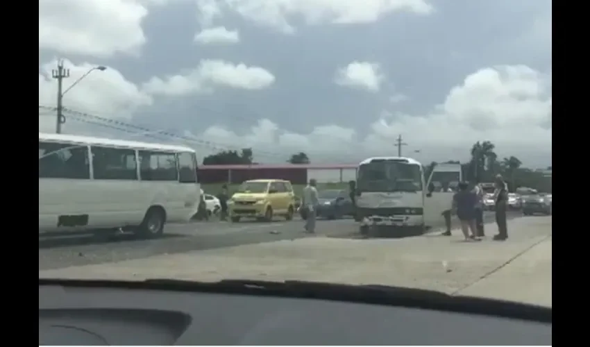 Afortunadamente no hubo víctimas fatales en este accidente. Foto: Eric Montenegro