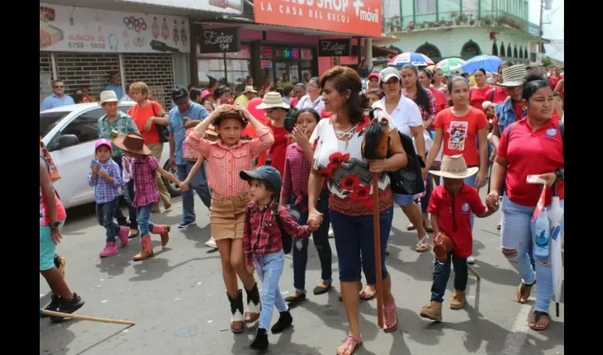 Los niños celebraron a lo grande su fiesta.