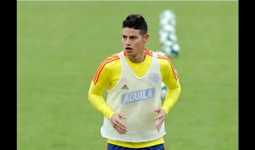 James Rodríguez espera estar a tope en esta Copa América.