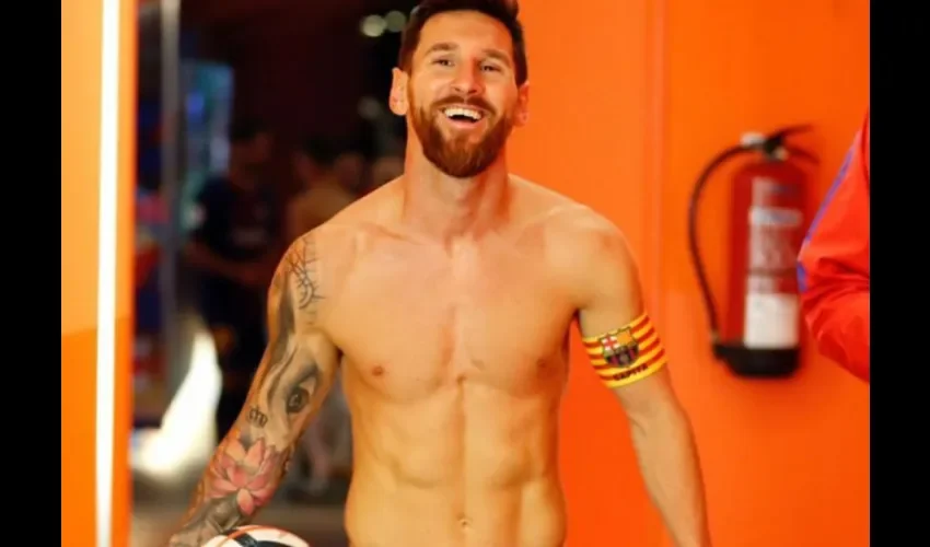 Lionel Messi "La Pulga", Selección de Argentina. Foto: Cortesía