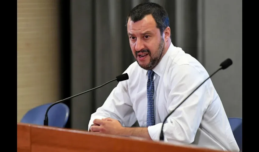 El ministro italiano del Interior, Matteo Salvini. EFE/Archivo