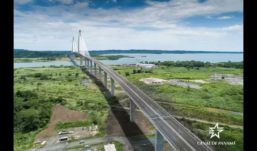 Este puente fue construido con fondos de la ACP,  en cumplimiento con la Ley  28 de 2006, que aprobó la construcción del Canal ampliado. Foto: ACP